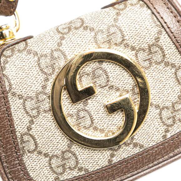 GUCCI Brown Leather Shoulder Bag - Picture 4 of 9